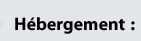 H&eacute;bergement